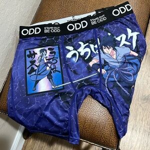 Brand New Odd Japanese Naruto Shippuden Premium Lightweight Fabric Boxer Briefs!